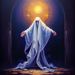 Ghost dream symbol