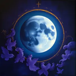 Moon dream symbol